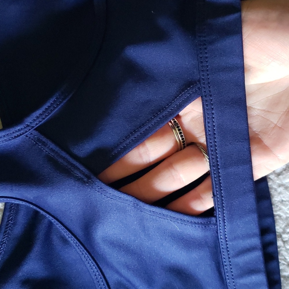 BCG Racerback Keyhole Sports Bra - Picture 6 of 7